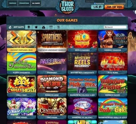 Découvrez le Thor Casino En Ligne : Bonus et Jouer Gratuitement en France