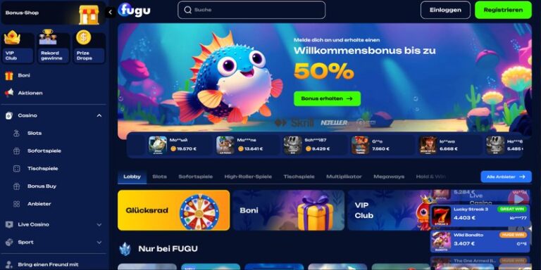 Entdecken Sie das Exotische Fugu Casino – Jetzt registrieren und starten Sie!